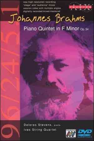 Brahms:Piano Quintet in F Minor Op.34 - (Import DVD Audio)