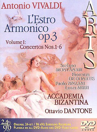 Vivaldi:L'estro Armonico Op 3 Vol 1 - (Import DVD Audio)