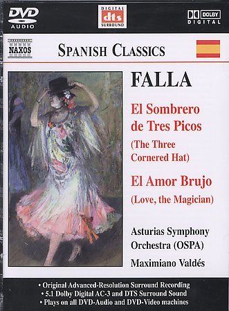 Alicia Nafe - Falla: Combrero De Tres Picos (audio O (DVD)