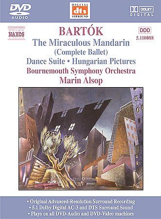 Bournemouth Symphony - Bartok: Miraculous Mandarin (audio Onl (DVD)