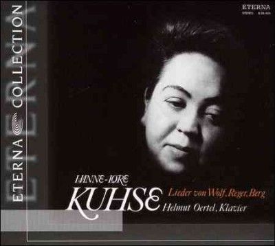 Hanne - Lore Kuhse - Hanne Lore Kuhse Sings Wolf/reger/ber (CD)
