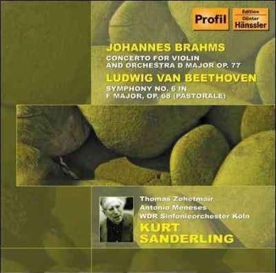 Kurt Sanderling - Beethoven/brahms: Sym No 6 Cto For Vio (CD)