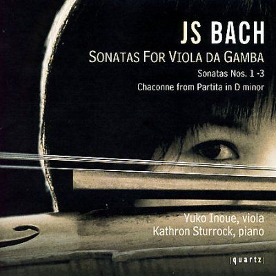 Yuko Inoue - Bach: Sons For Viola Da Gamba (CD)