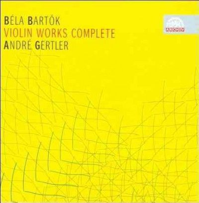 Andre Gertler - Bartok: Complete Violin Works (CD)