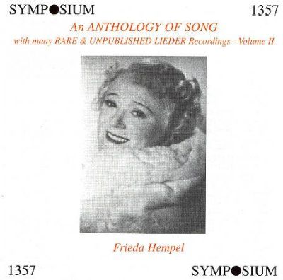 Schubert/Greig:Anthology of Songs Vol - (Import CD)
