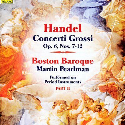 Martin Pearlman - Handel: Concerti Grossi 7 - 12 (CD)