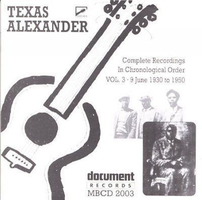 Texas Alexander Vol.03 1930-50 - (Import CD)