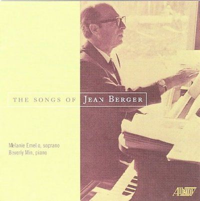 Melanie Emelio - Songs Of Jean Berger (CD)