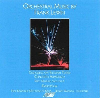 New Symphony Orchest - Orchestral Music By Frank Lewin (CD)