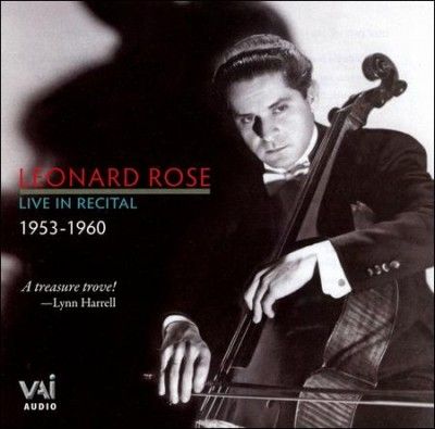Leonard Rose - Rose: Live In Recital 1953 - 1960 (CD)