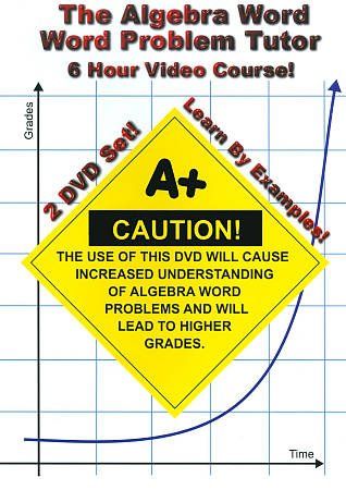 Algebra Word Problem Tutor - (Region 1 Import DVD)
