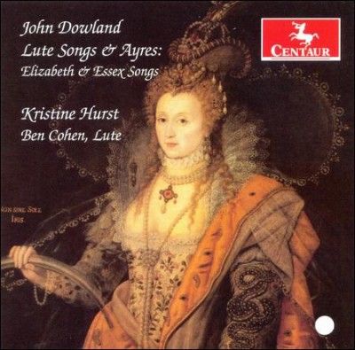 Kristine Hurst - Dowland: Lute Songs &amp; Ayres: Elizabeth (CD)
