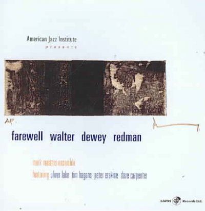 Mark Masters - Farewell Walter Dewey Redman (CD)