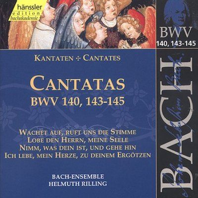 Helmuth Rilling - Bach: Cantatas 140/143 - 145 Vol 44 (CD)