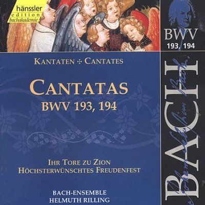 Helmuth Rilling - Bach: Cantatas 193&amp; 194 Vol 58 (CD)