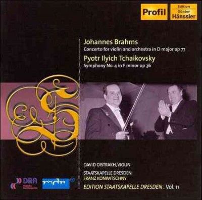 David Oistrakh - Brahms/tchaikovsky: Violin Cto Sym No (CD)