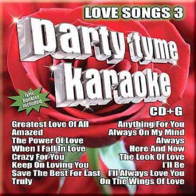 Party Tyme Karaoke - Love Songs 3 (CD)