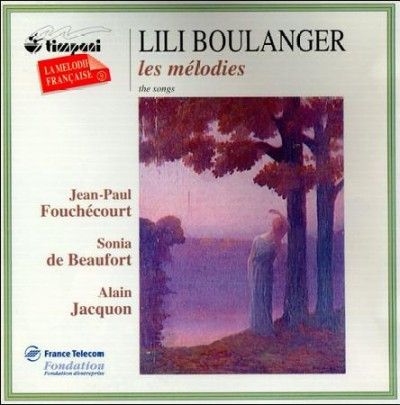 Jean Pa Fouchecourt - Boulanger: Les Melodies (CD)