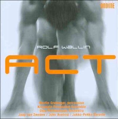 Jaap Van Zweden - Wallin: Act (CD)