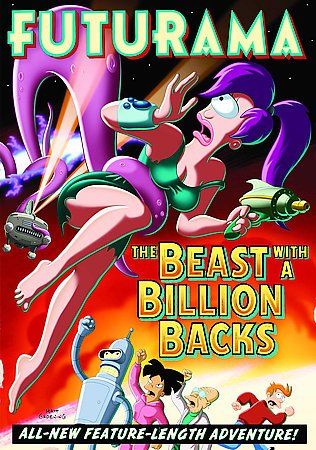 Futurama: The Beast with a Billion Backs - (Region 1 Import DVD)