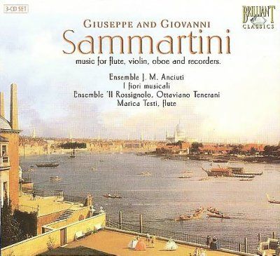 Tenerani Mari Testi - Sammartini: Notturnos &amp; Six Solos (CD)