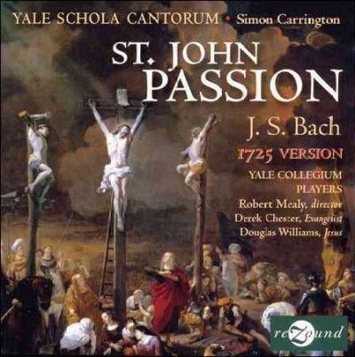 Simon Carrington - Bach: St. John Passion 1725 Version (CD)