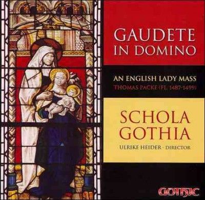 Schola Gothia - Packe: Gaudete In Domino (CD)