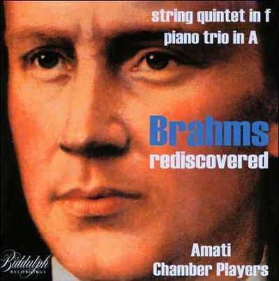 Amati Chamber Player - Brahms Rediscovered: String Qit In F M (CD)