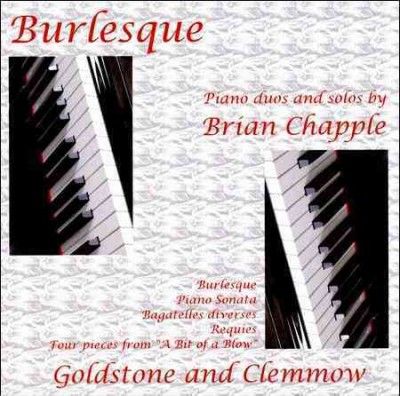 Goldstone &amp; Clemmow - Chapple: Piano Music (CD)
