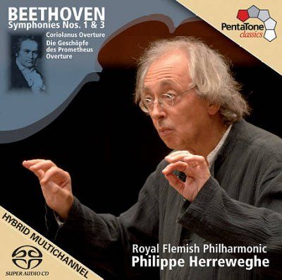 Royal Flemish Philha - Beethoven: Symphonies 1 &amp; 3 (CD)