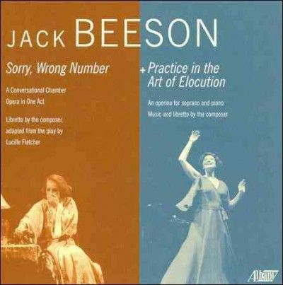 Center For Contempor - Beeson: Sorry Wrong Number (CD)