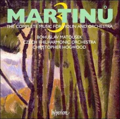 Czech Philharmonic O - Martinu: Music For Violin &amp; Orchestra (CD)