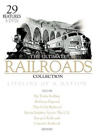 Ultimate Railroads Gift Set - (Region 1 Import DVD)