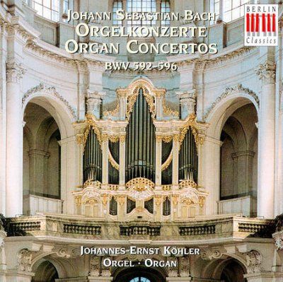 Johannes Ern Kohler - Bach: Organ Concerti (CD)