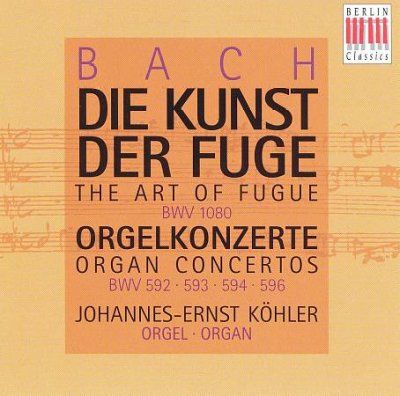 Johannes - Ern Kohler - Bach: Die Kunst Der Fuge (CD)