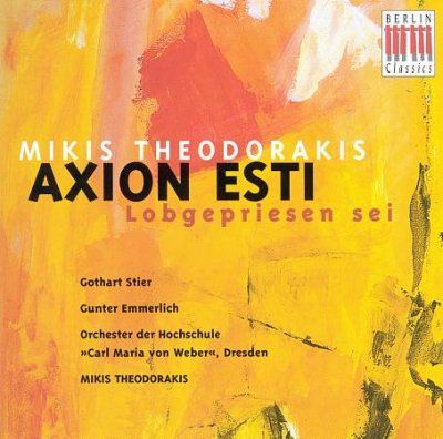 Stier/theodorakis - Theodorakis: Axion Esti (CD)