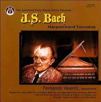 Fernando Valenti - Js Bach Harpsichord Toccatas Chromati (CD)