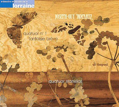 Quatuor Stanislas - Ropartz: Quartuor No 1/fantaisie Breve (CD)