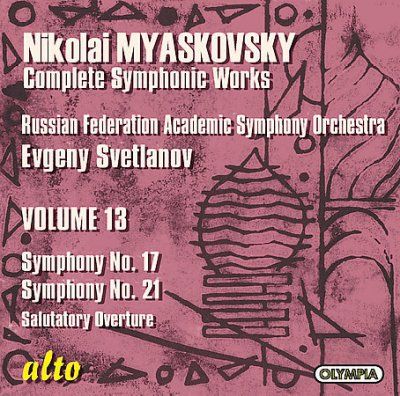 Evgeny Svetlanov - Myaskovsky: Salutatory Overture In C M (CD)