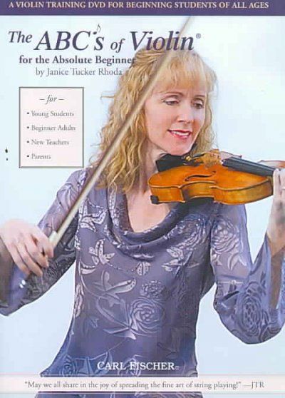 Janice Tucker Rhoda - Abcs Of Violin For The Absolute Begin (DVD)