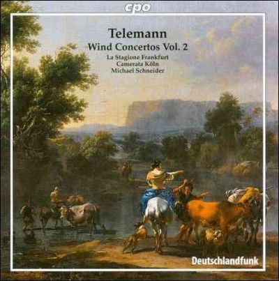 Michael Schneider - Telemann: Vol 2 Wind Concertos (CD)