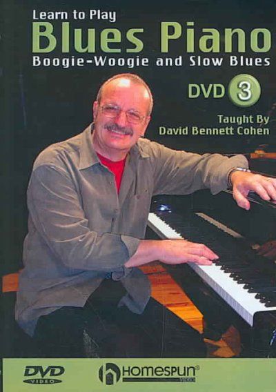 David Cohen - Learn To Play Blues Piano Vol 3 (DVD)