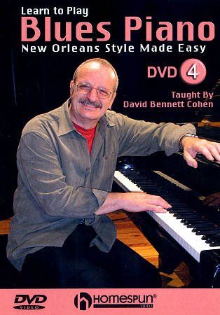 David Cohen - Learn To Play Blues Piano Vol 4 (DVD)