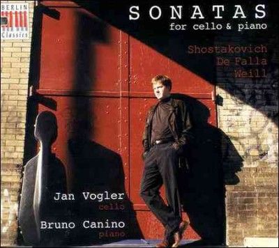 B J/canino Vogler - Sonatas For Cello &amp; Piano (CD)