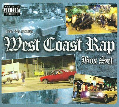 West Coast Rap Boxset - (Import CD)