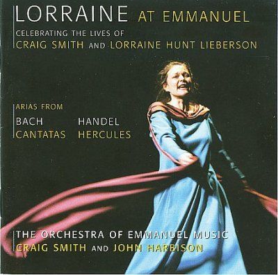 Lorr Hunt Lieberson - Lorraine At Emmanuel (CD)