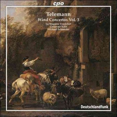 Michael Schneider - Telemann: Vol 3 Wind Concertos (CD)
