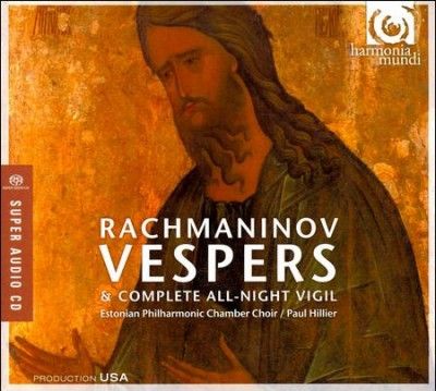 Estonian Philharmoni - Rachmaninov: Vespers (CD)
