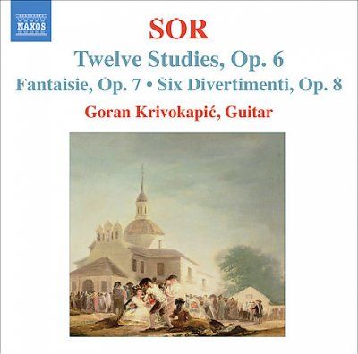 Goran Krivokapic - Sor: Twelve Studies Op 6 Fantaisie Op (CD)
