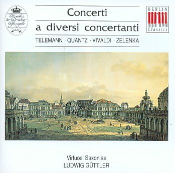 Virtuosi Saxoniae - Telemann/quantz/vivaldi: Concerti A Di (CD)